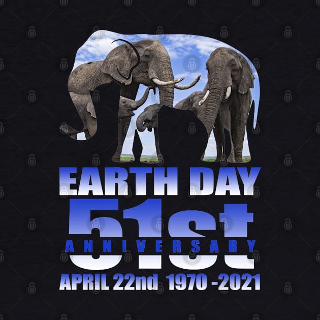 51st Earth day Elephant Earth day 2021 gift idea by Salt88